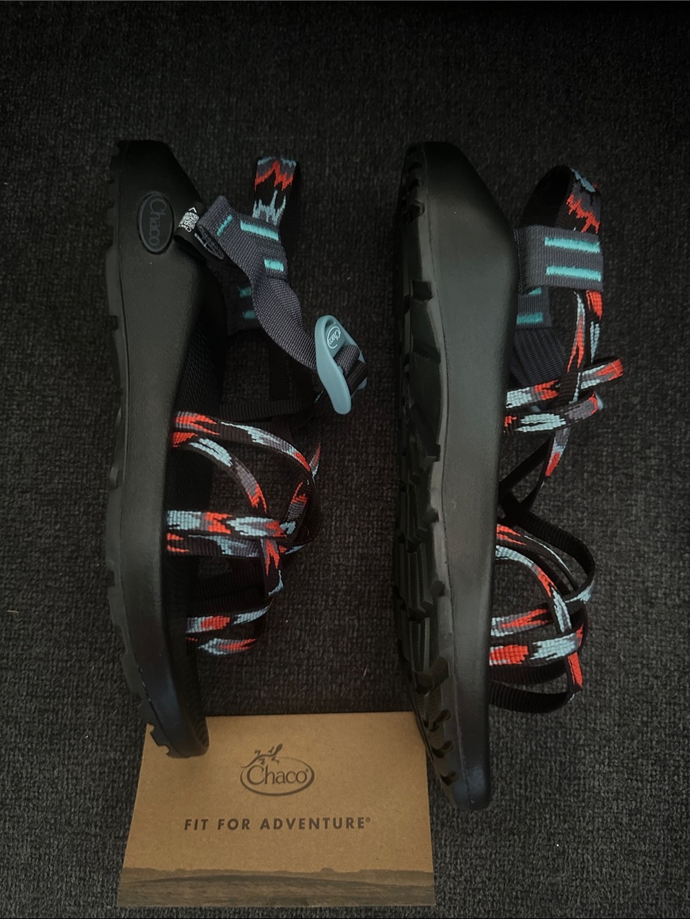 Chaco ZX2 Classic Sandal in Aerial Aqua - Picture 6 of 8